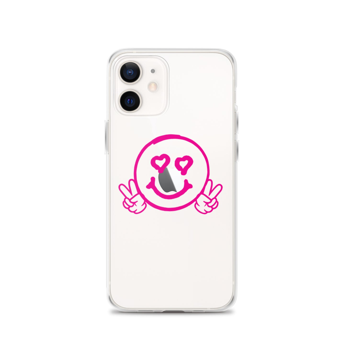Women's Smiley Face Clear Case for iPhone®