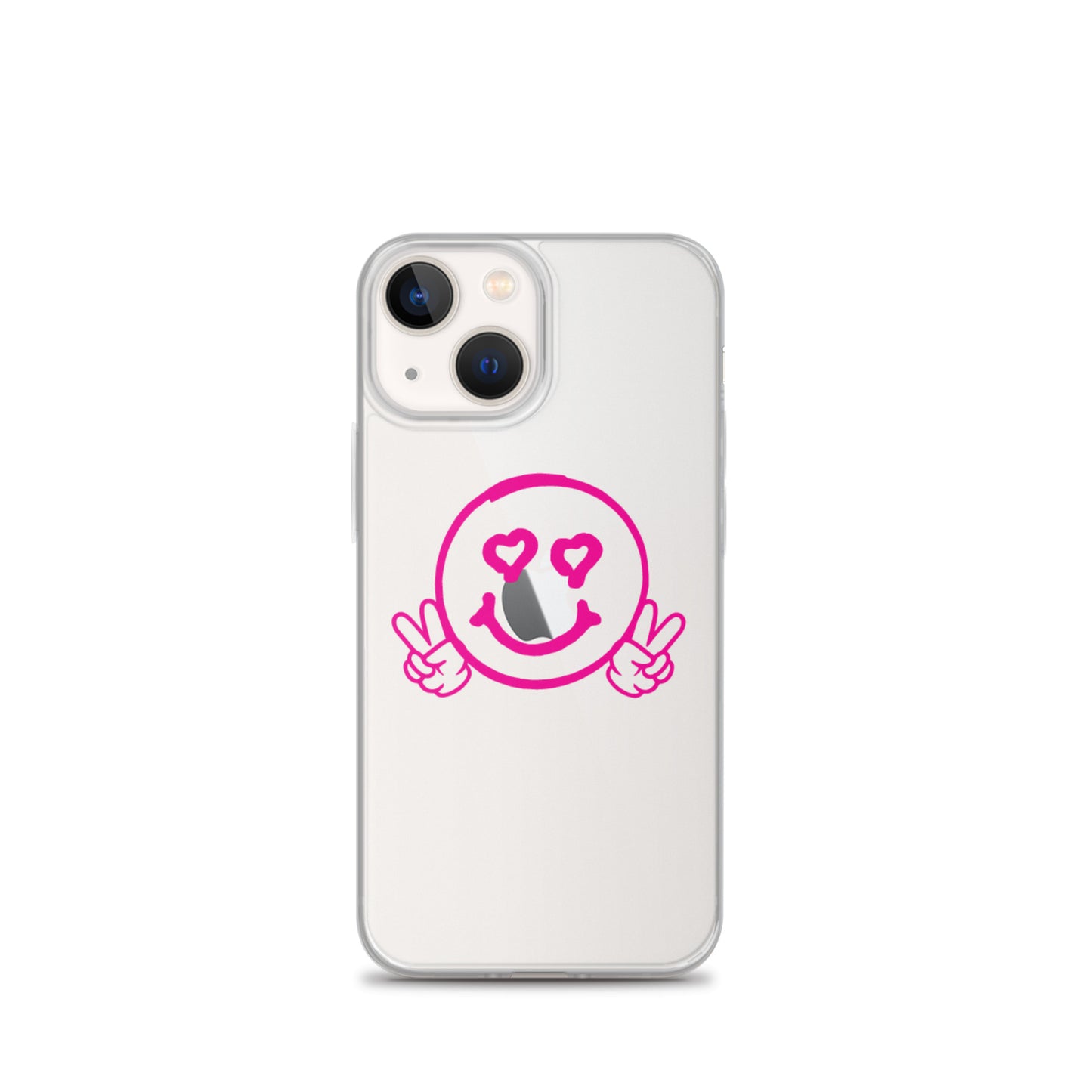 Women's Smiley Face Clear Case for iPhone®