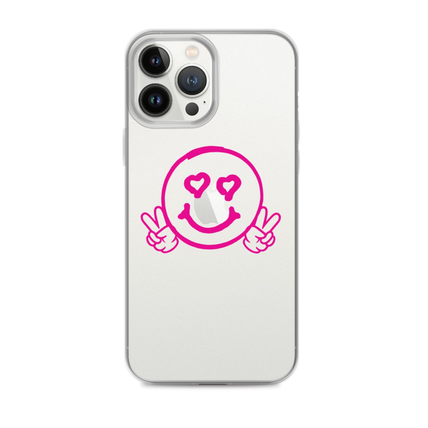 Women's Smiley Face Clear Case for iPhone®
