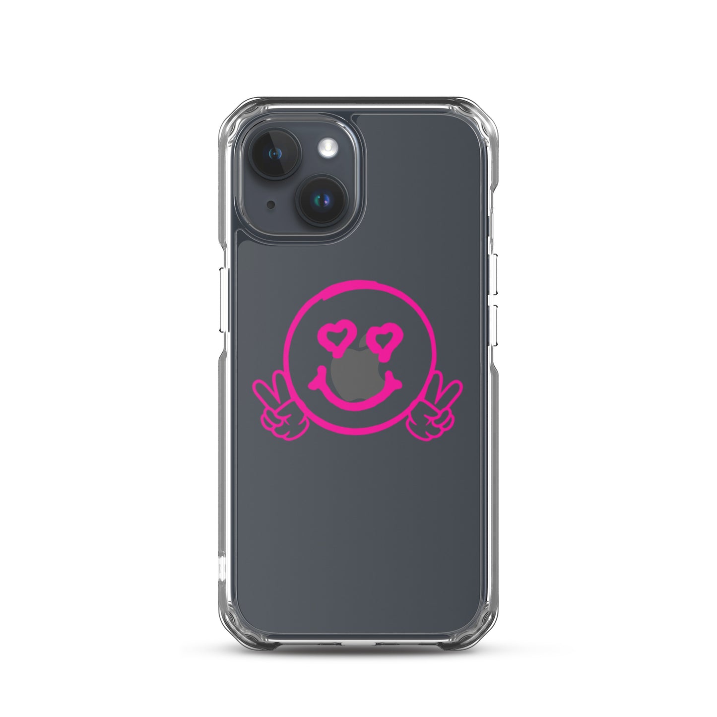 Women's Smiley Face Clear Case for iPhone®