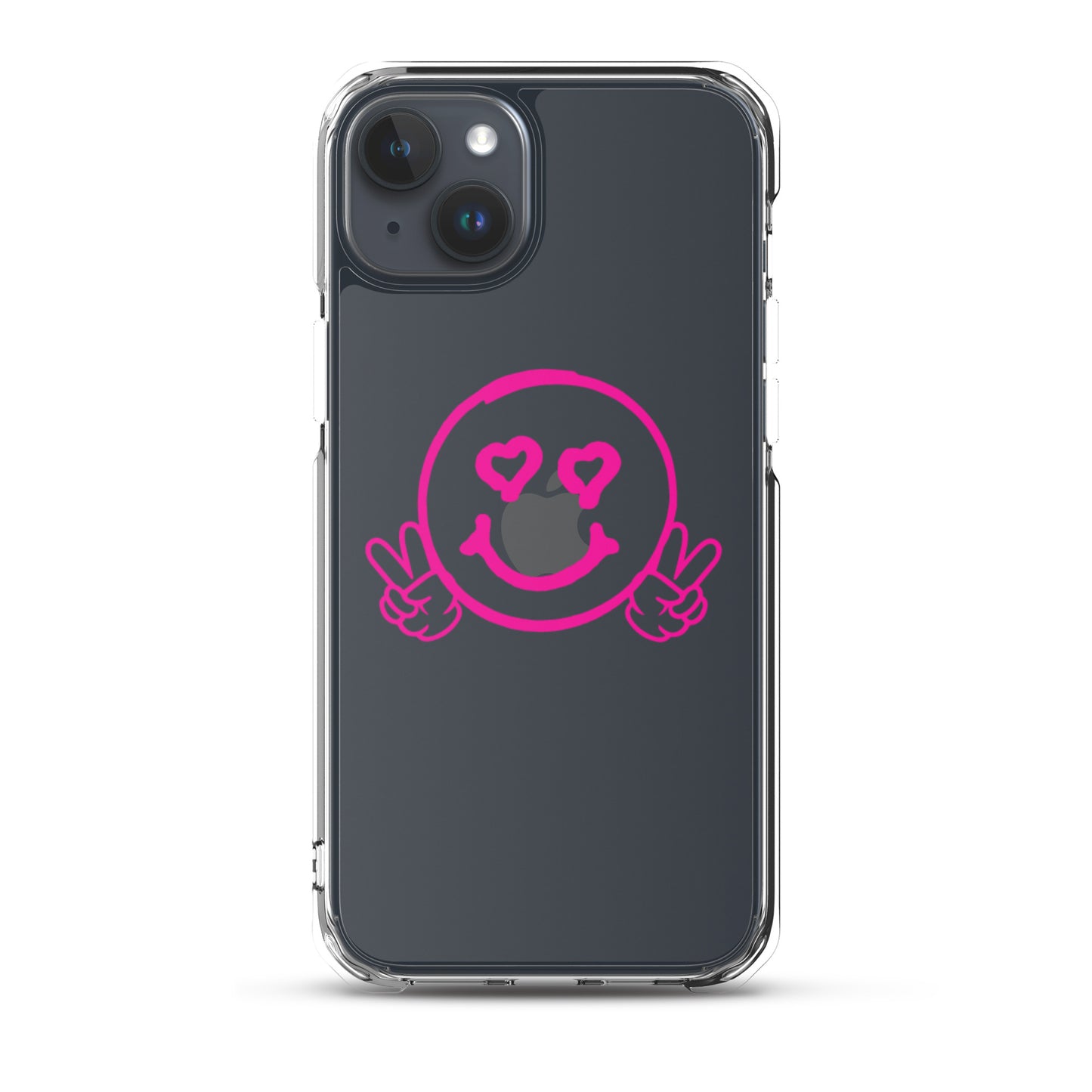 Women's Smiley Face Clear Case for iPhone®