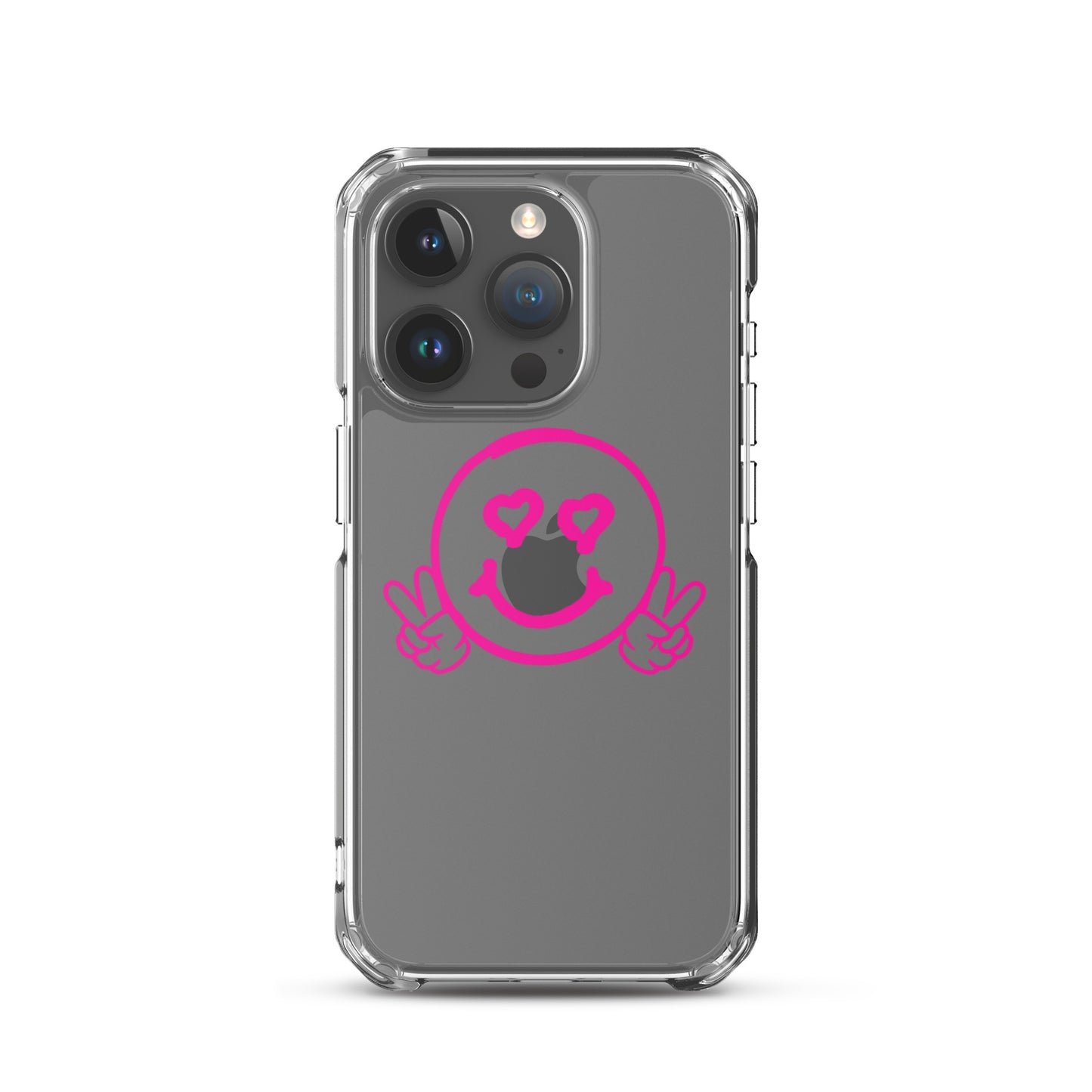 Women's Smiley Face Clear Case for iPhone®
