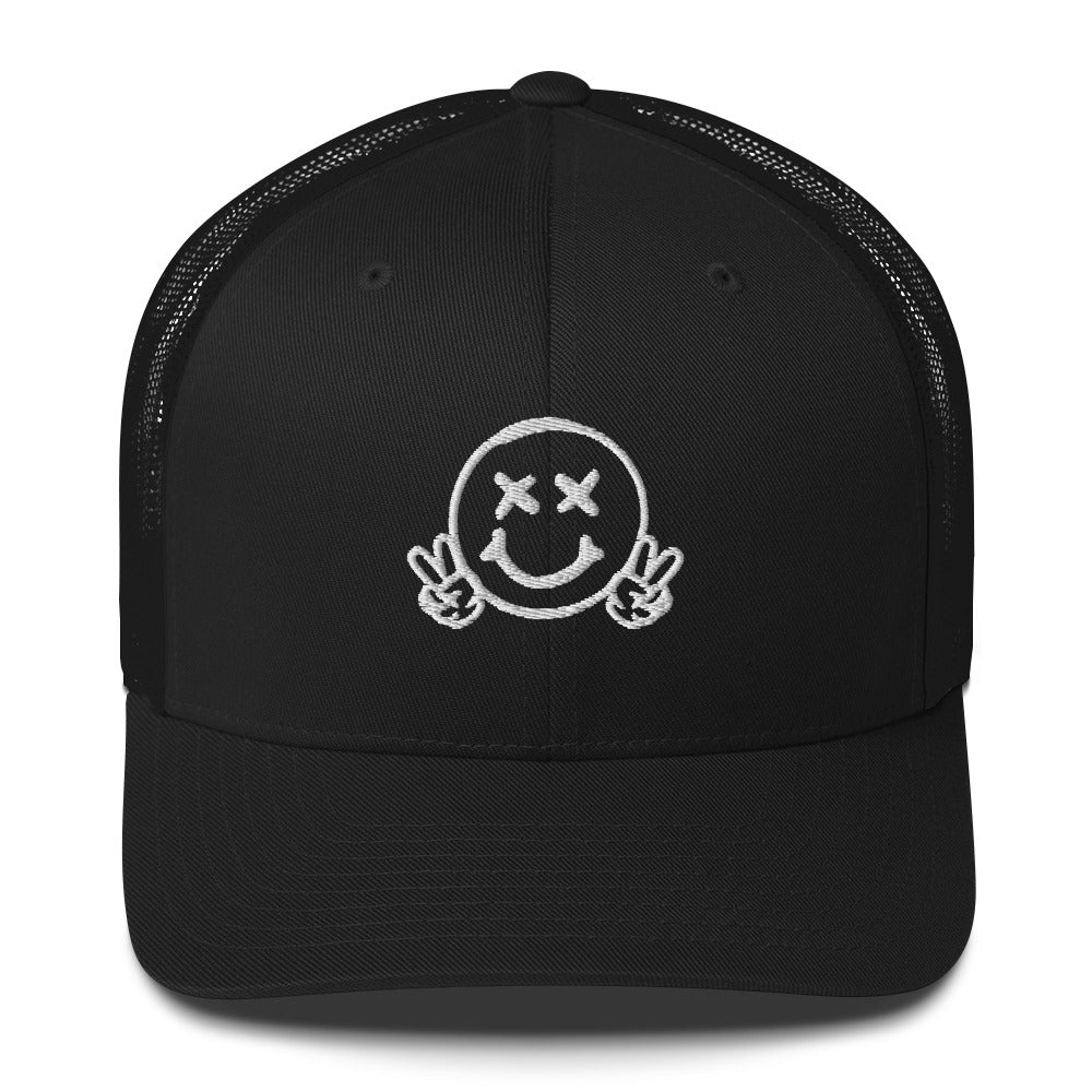 Men's Smiley Face (X) Trucker Cap