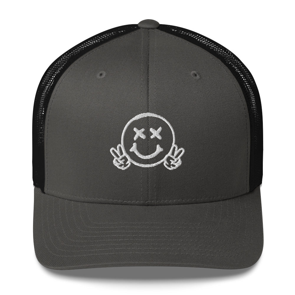 Men's Smiley Face (X) Trucker Cap