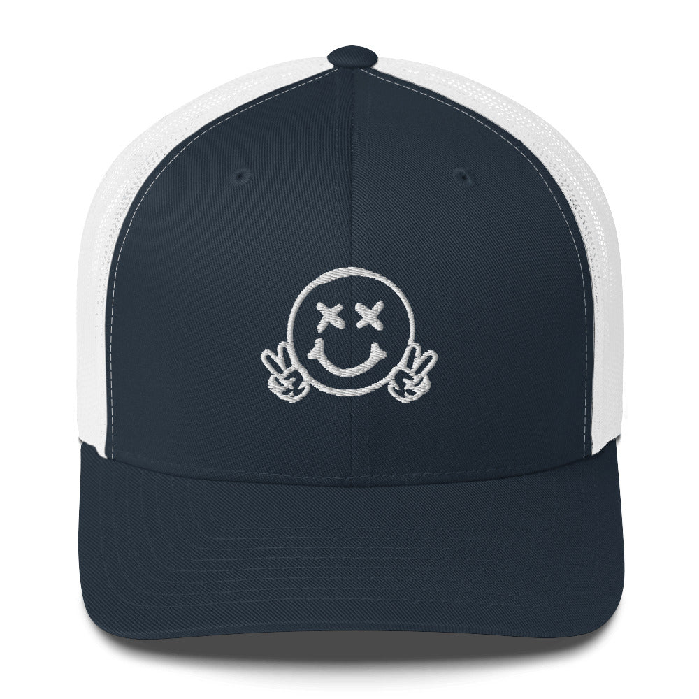 Smiley Face Trucker Cap