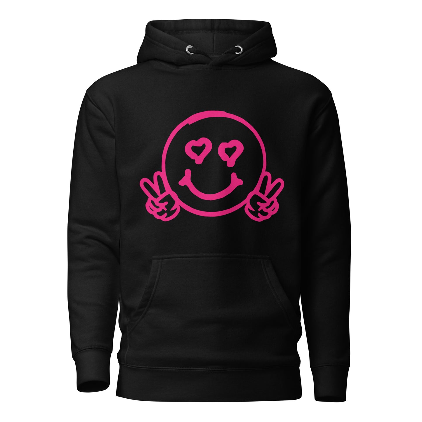 Women's Smiley Face Hoodie "Jack's Logo Design"