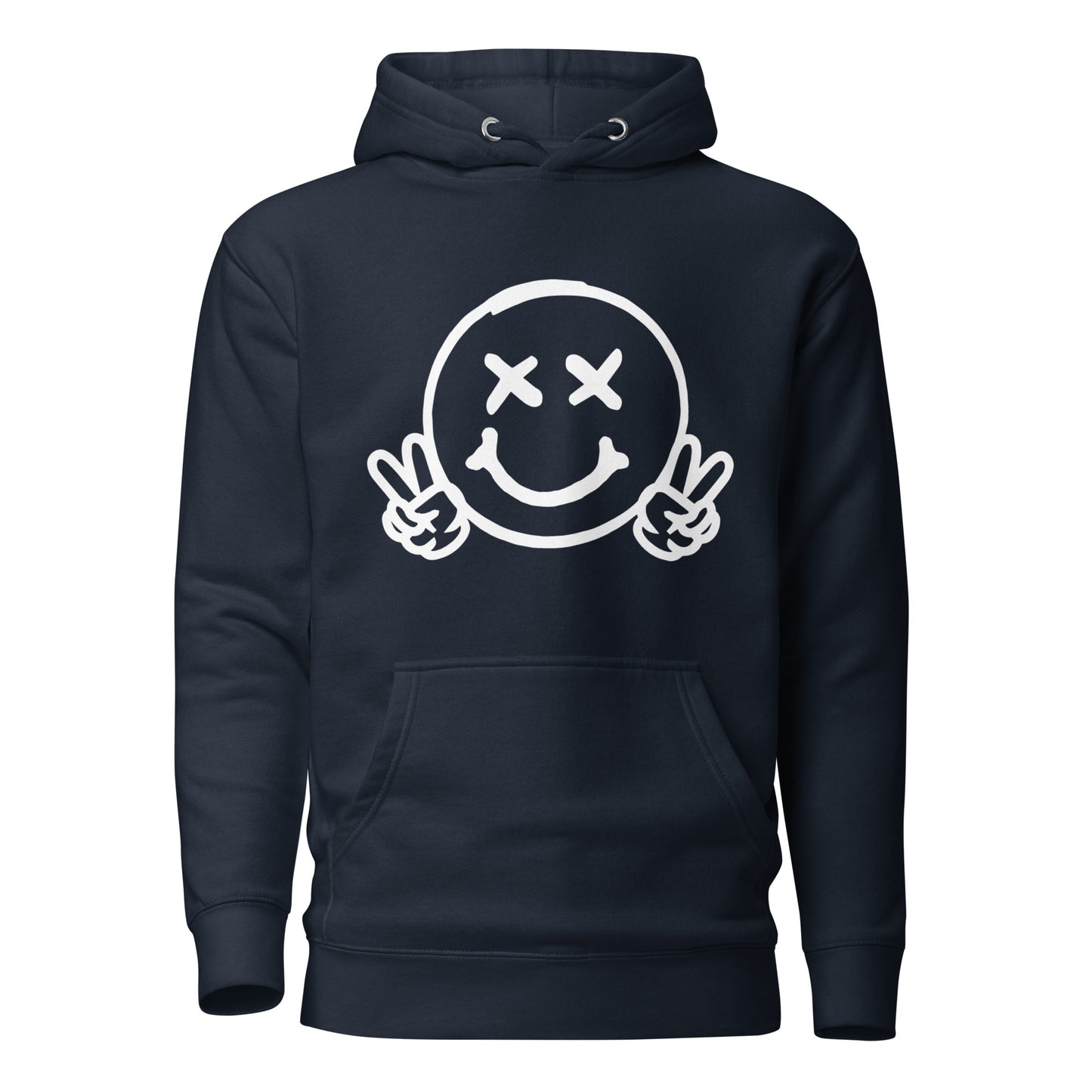 Men's Smiley Face Hoodie "Jack's Logo Design"