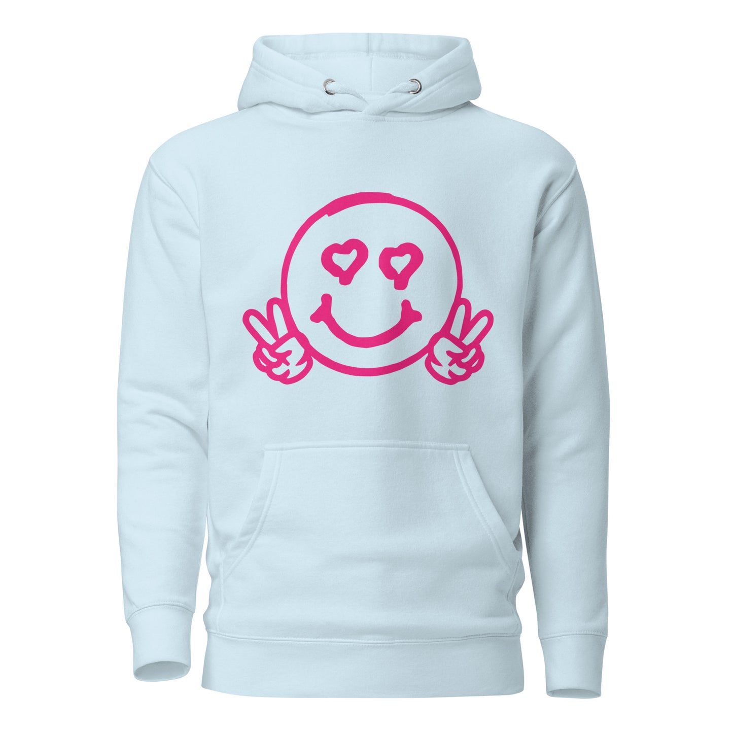 Women's Smiley Face Hoodie "Jack's Logo Design"