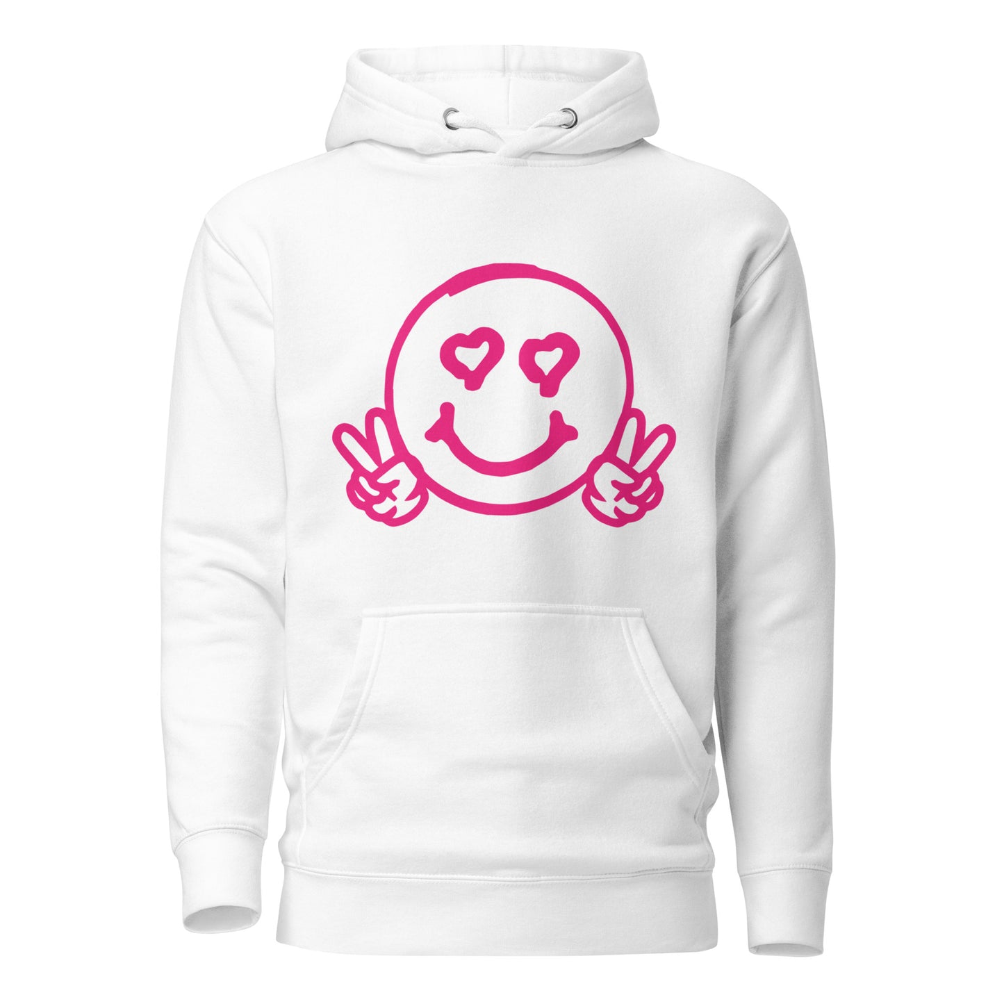 Women's Smiley Face Hoodie "Jack's Logo Design"