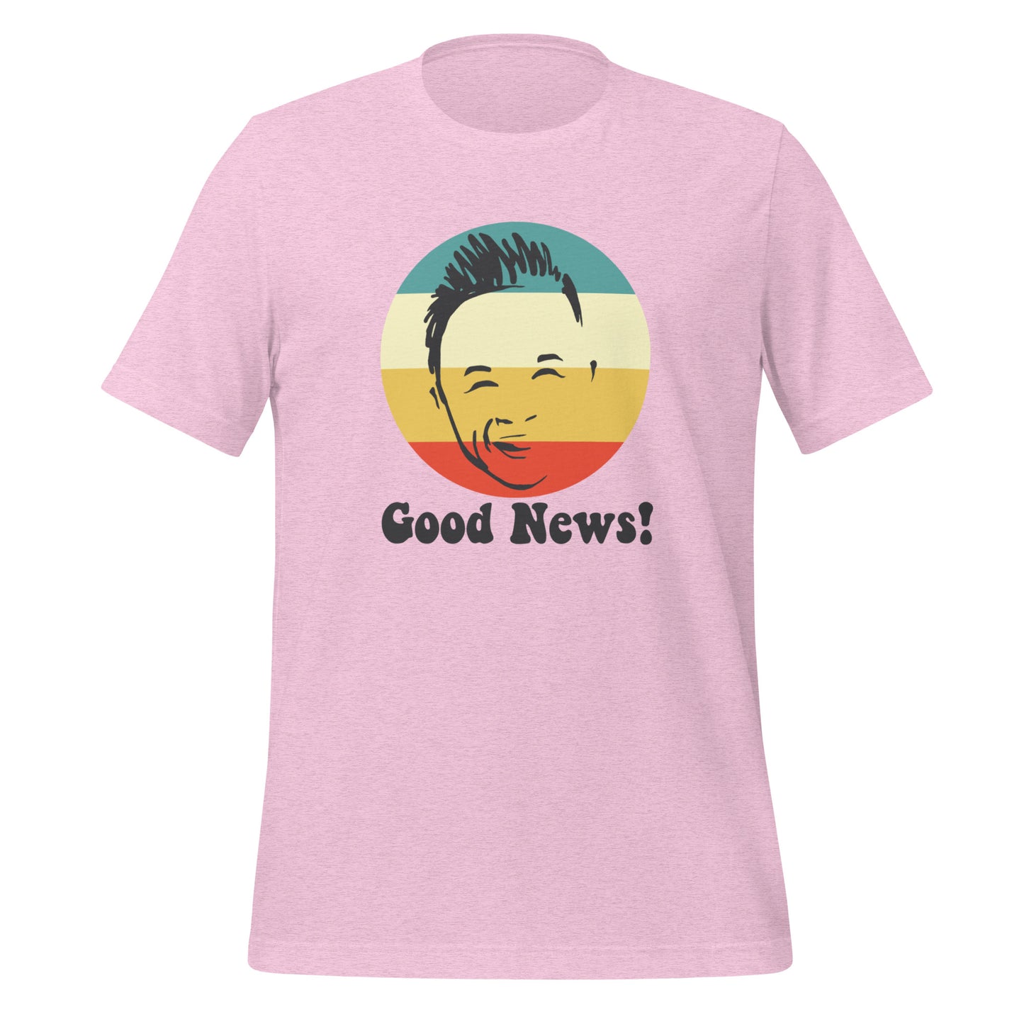 Jack Jack "Good News!" Unisex t-shirt (Light Fabric Options)