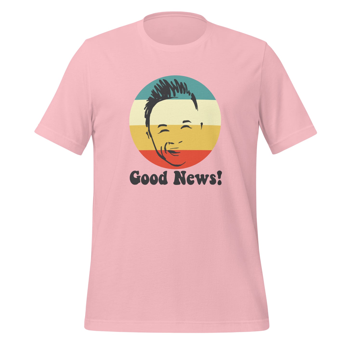 Jack Jack "Good News!" Unisex t-shirt (Light Fabric Options)