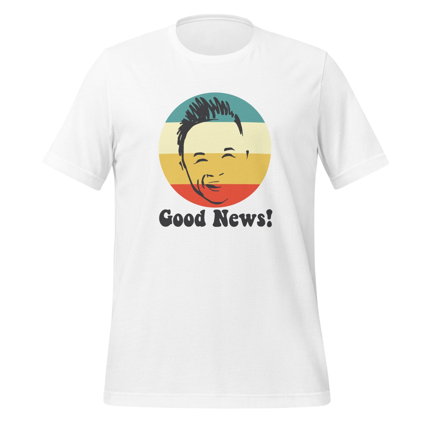 Jack Jack "Good News!" Unisex t-shirt (Light Fabric Options)