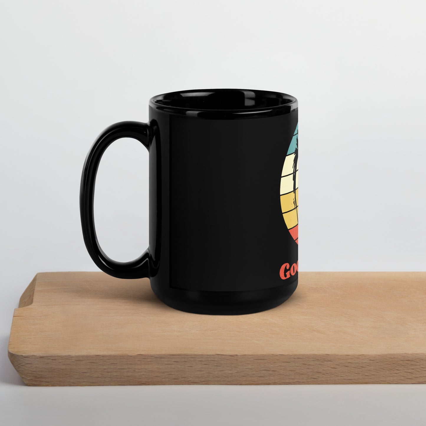 Jack Jack's "Good News" Black Glossy Mug