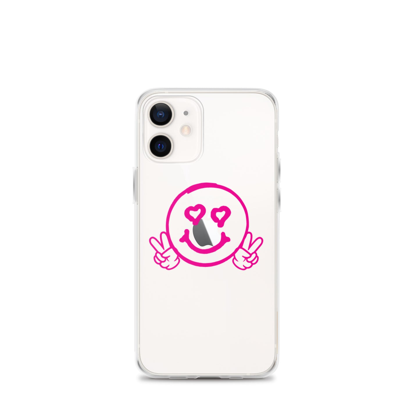 Women's Smiley Face Clear Case for iPhone®