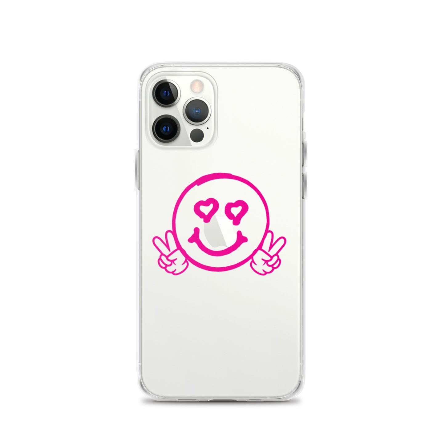 Women's Smiley Face Clear Case for iPhone®