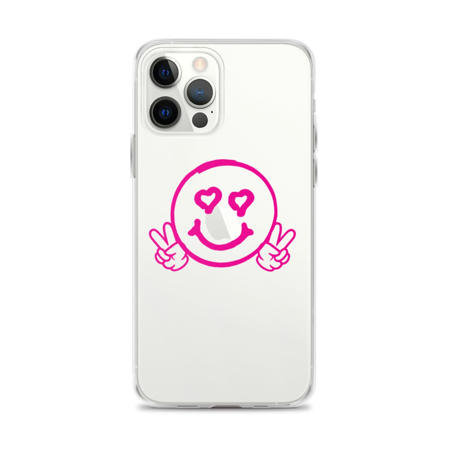 Women's Smiley Face Clear Case for iPhone®