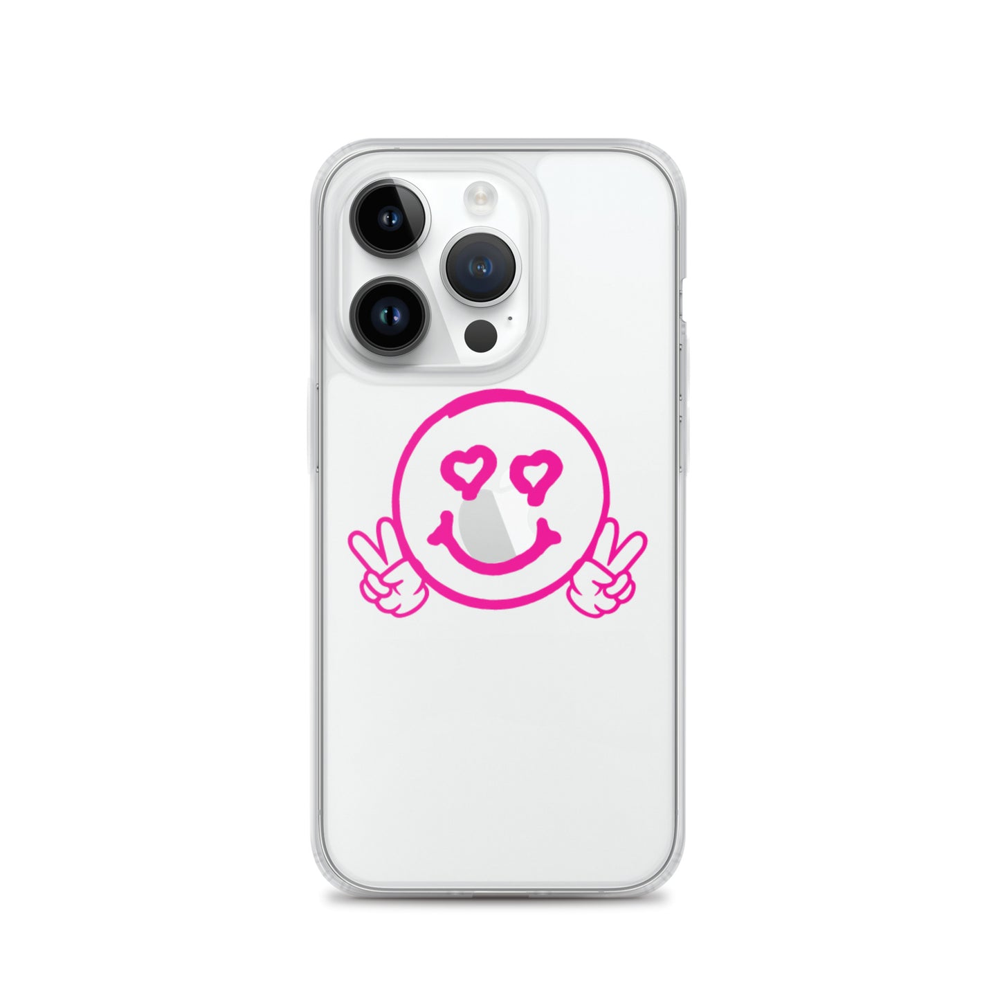 Women's Smiley Face Clear Case for iPhone®