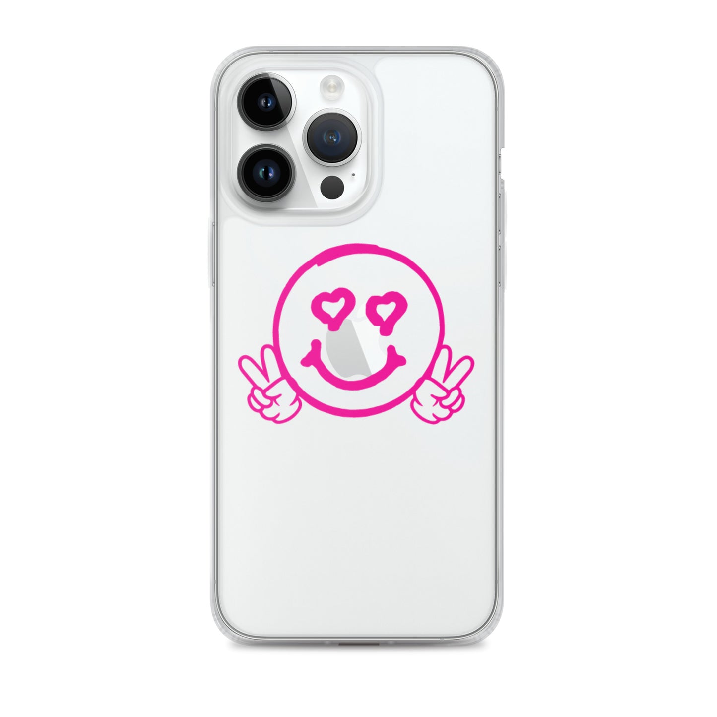 Women's Smiley Face Clear Case for iPhone®