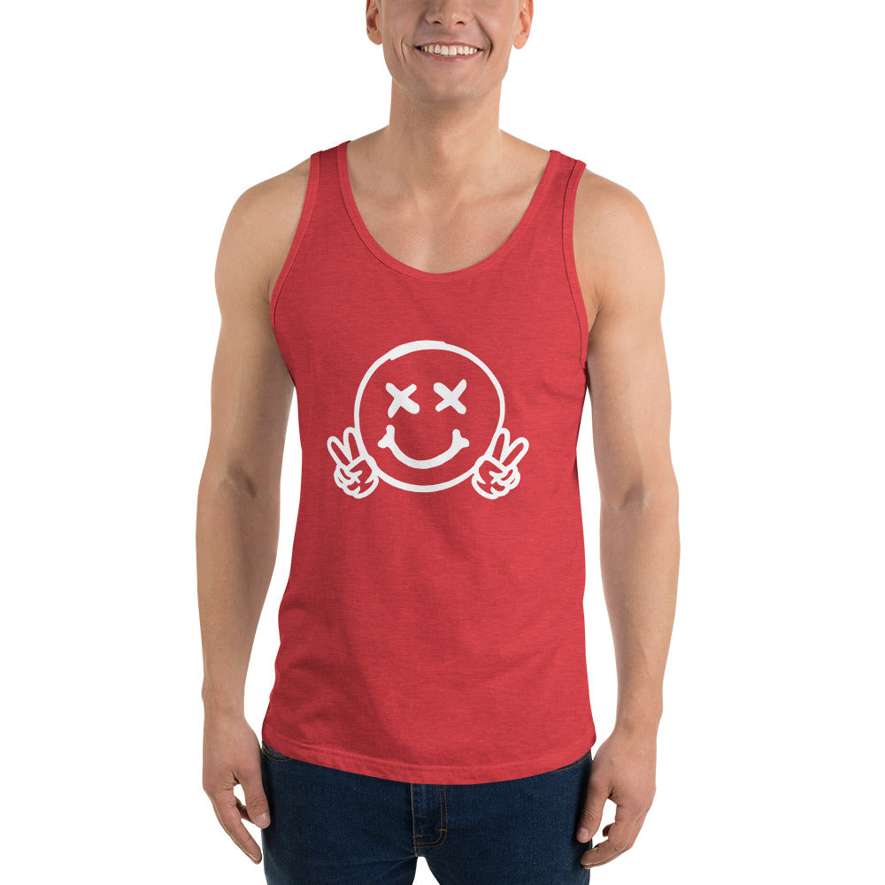 Men's Smiley Face Tank Top