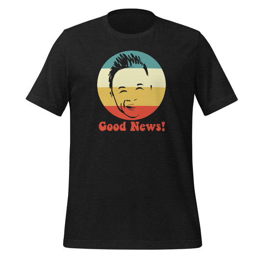 Jack Jack "Good News!" Unisex t-shirt (Dark Fabric Options)