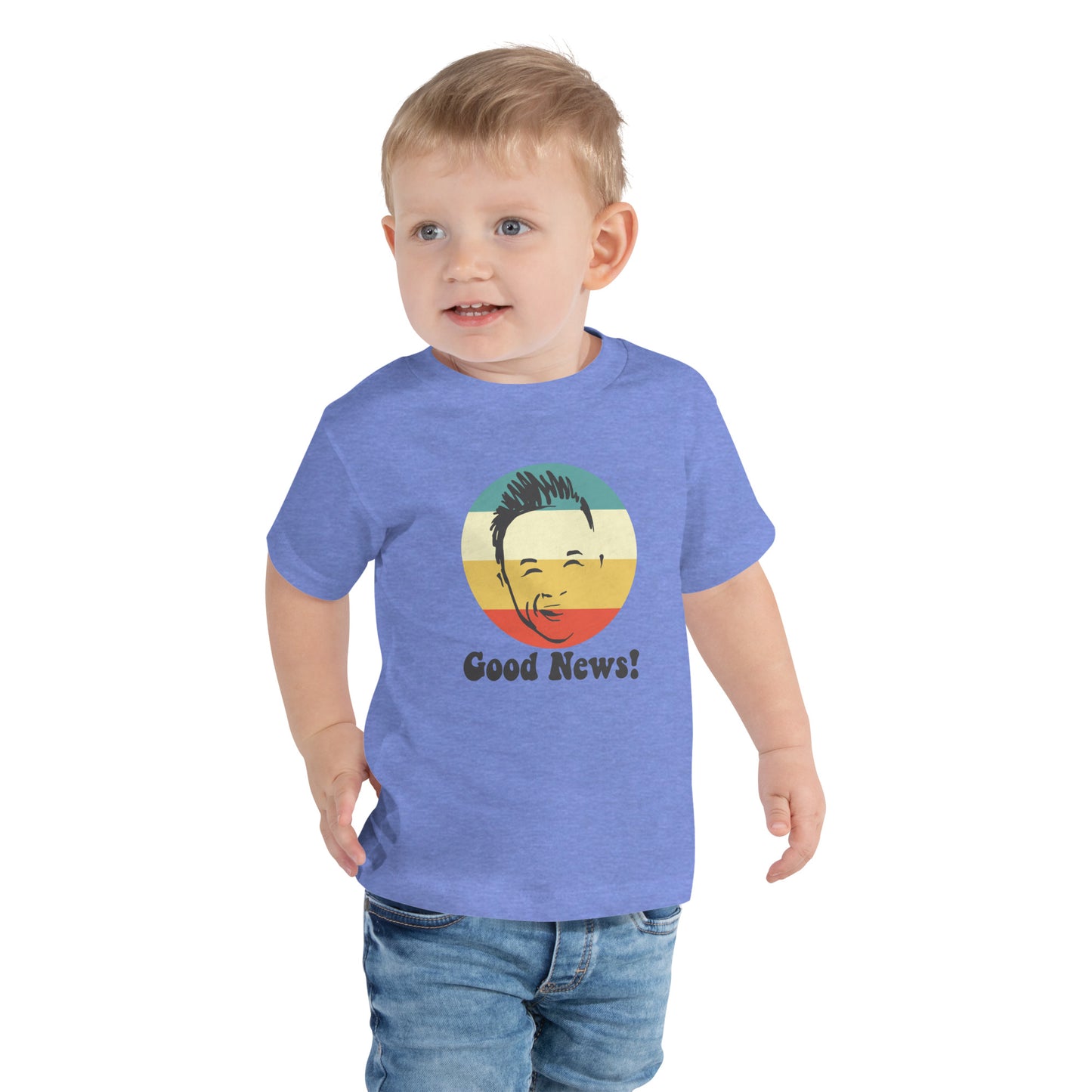 Jack jack's "Good News!" Unisex Toddler Short Sleeve Tee