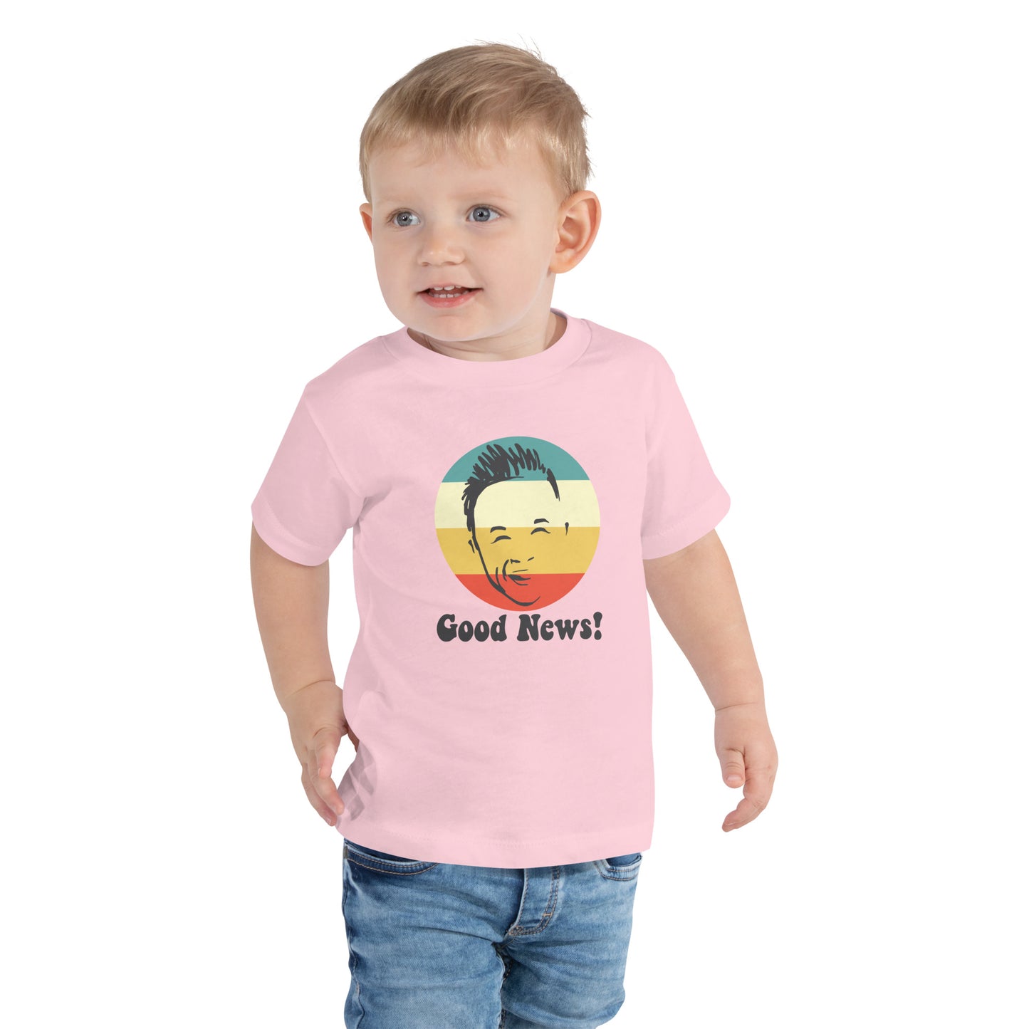 Jack jack's "Good News!" Unisex Toddler Short Sleeve Tee