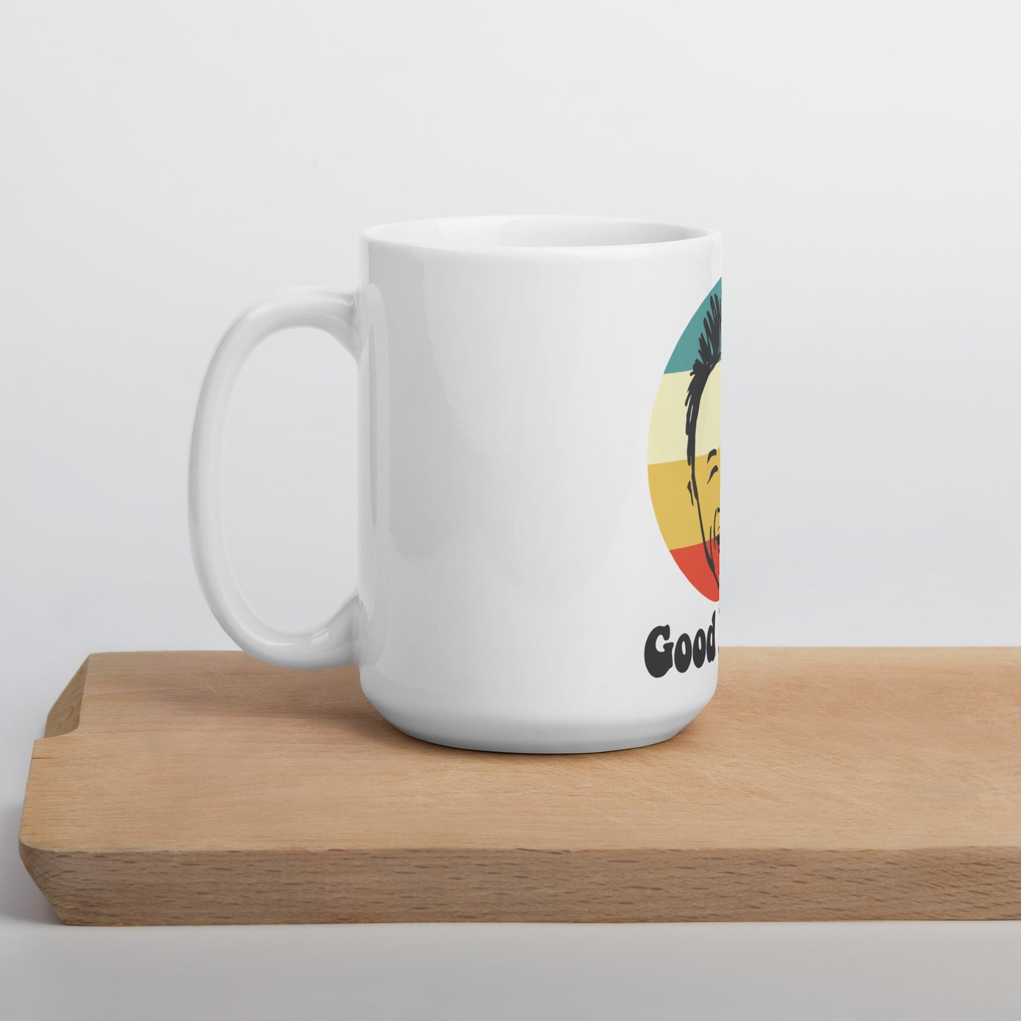 Jack Jack's "Good News!" White glossy mug